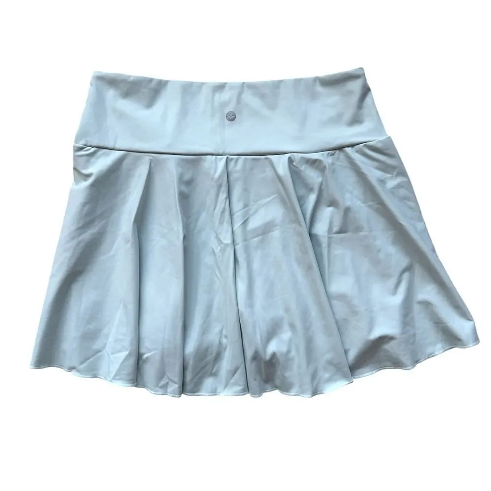 Halara Softlyzero High Waisted Crossover Skort Size XL in Fairest Jade NWT